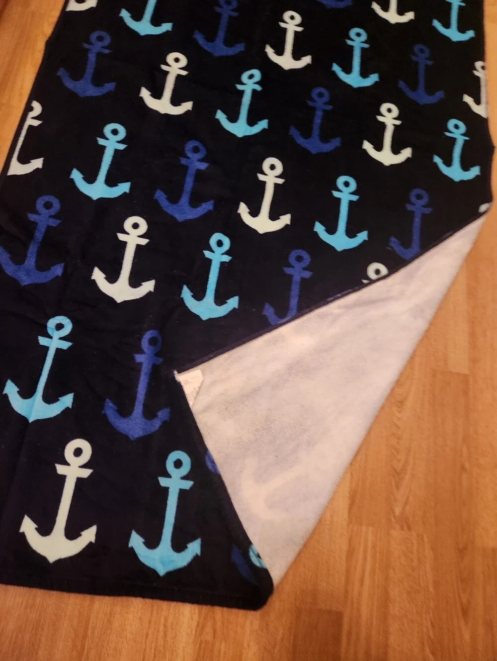 Anchor Nautical Beach Towel 32.5